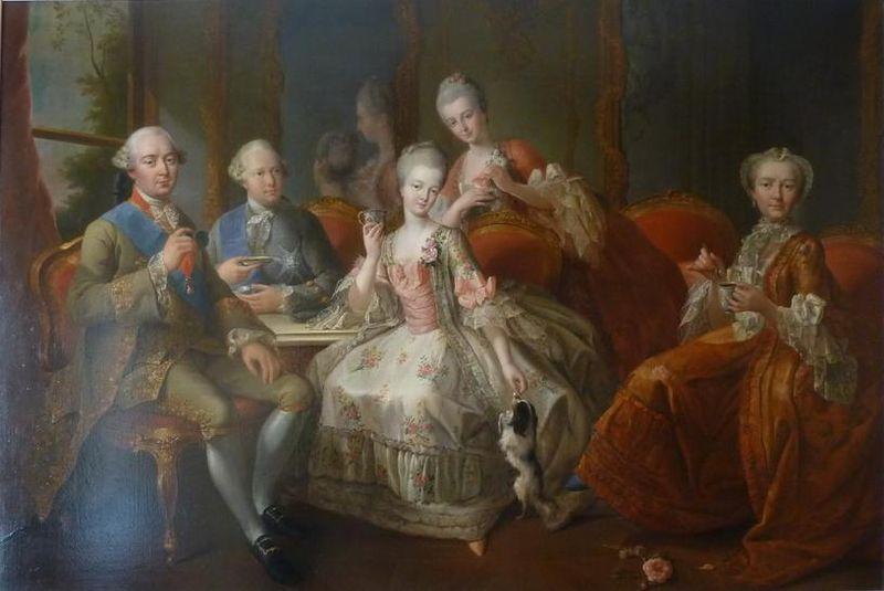 unknow artist The family of the Duke of Penthievre